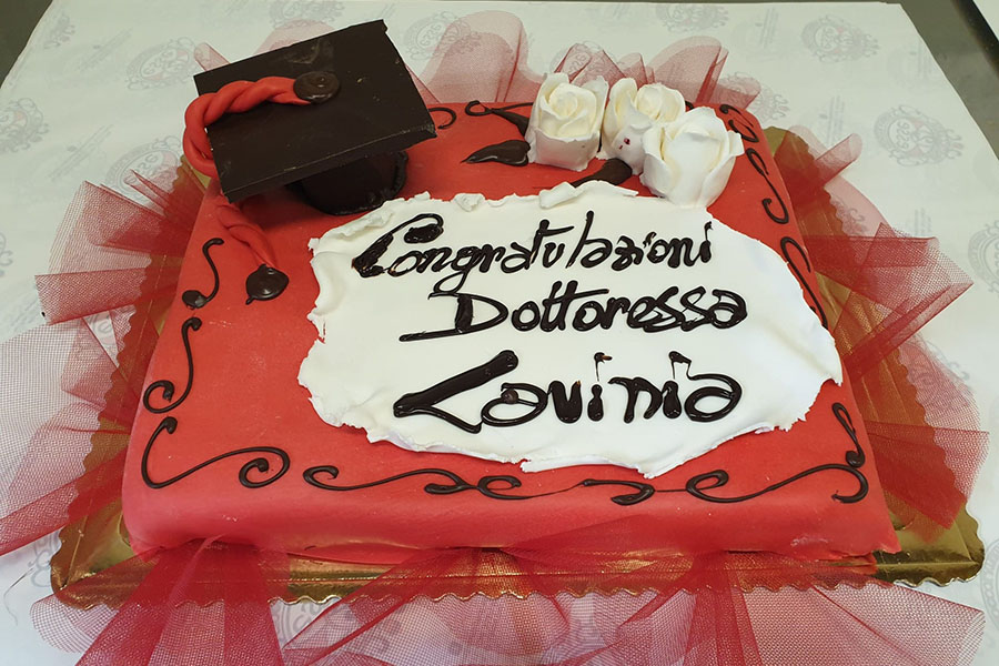 torta per laurea pasticceria 2 esse